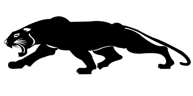 Ягуар силуэт