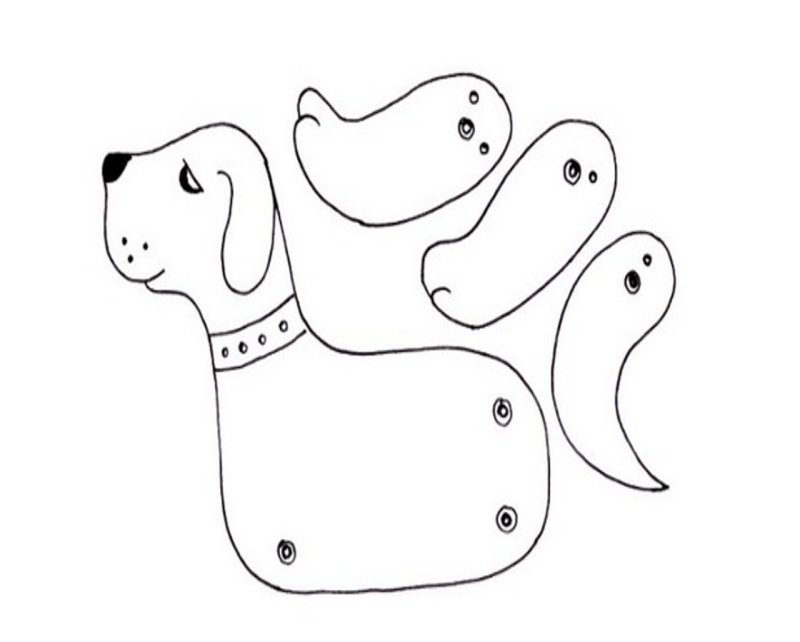 Подвижная игрушка макет