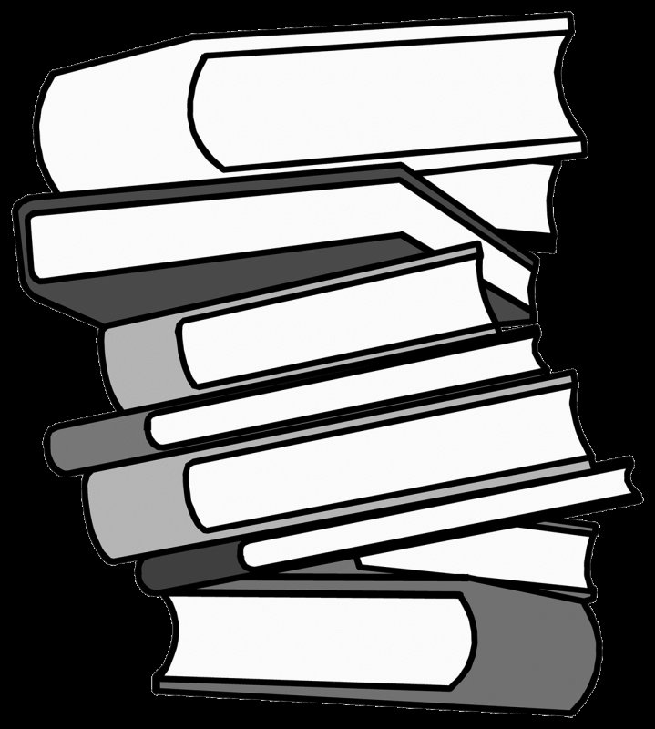 Книжка черно белая