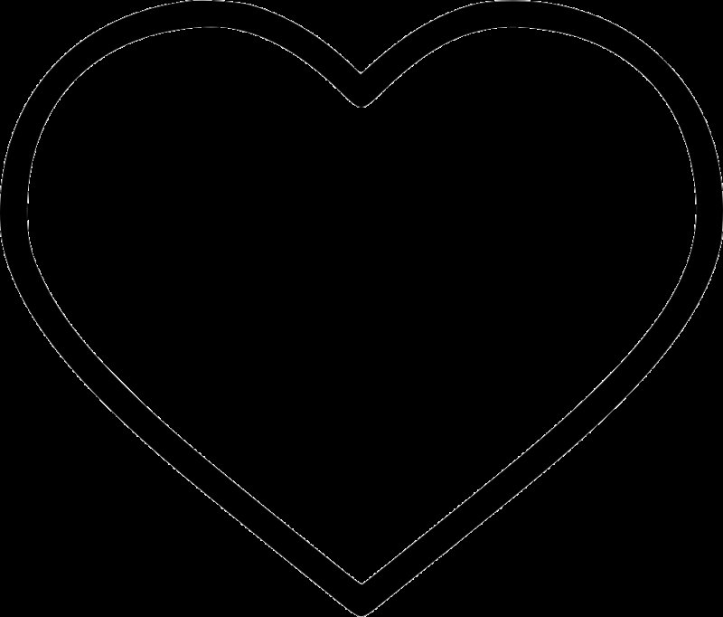 Раскраска сердечко