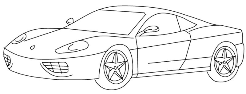 Раскраски машины