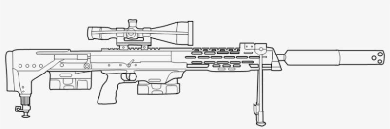 Винтовка АВМ чертежи