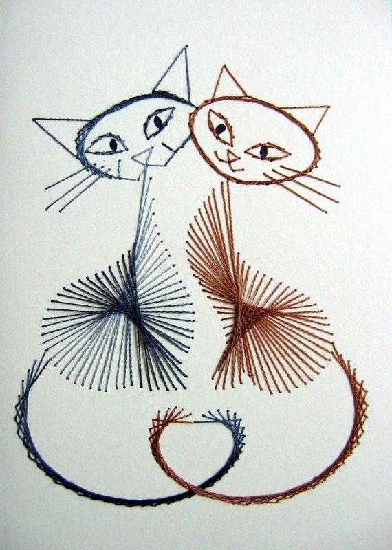 Техника изонить ( ниткография ) для начинающих