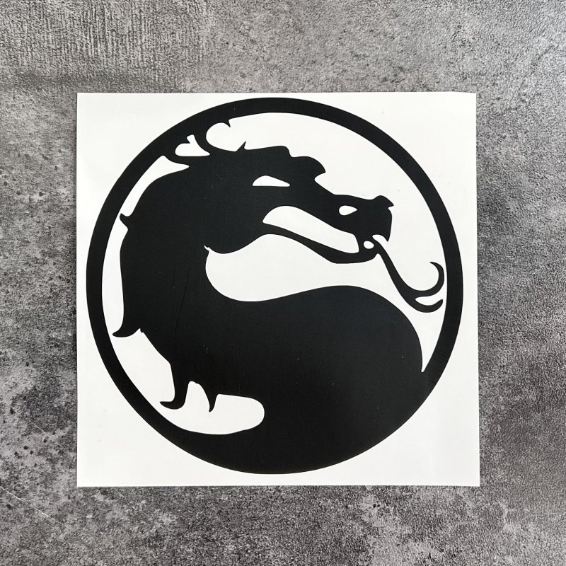 Интерьерная наклейка дракон