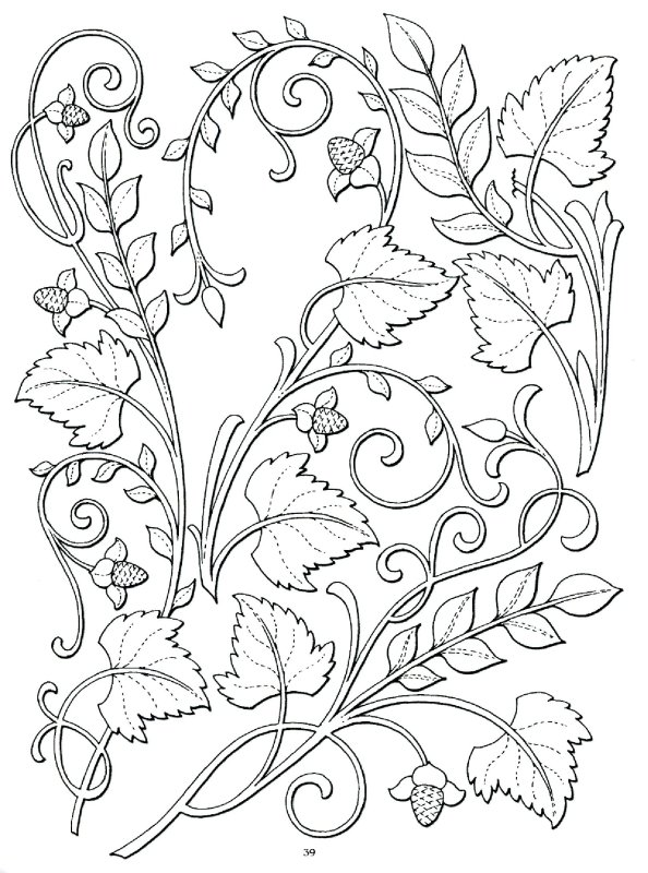 Джутовая филигрань трафареты