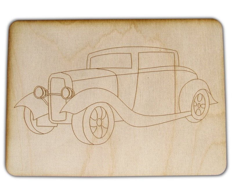 Выжигать выжигателем машинка по дереву