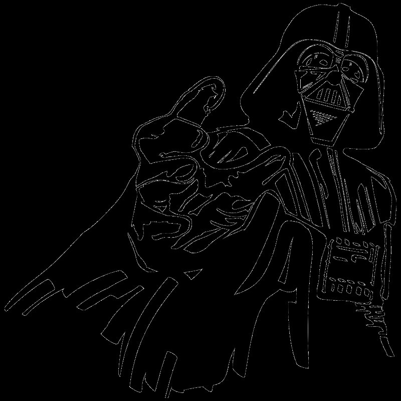 Звёздные войны Дарт Вейдер белый