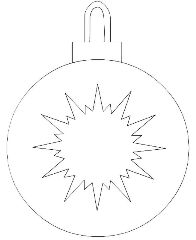 Шар трафарет