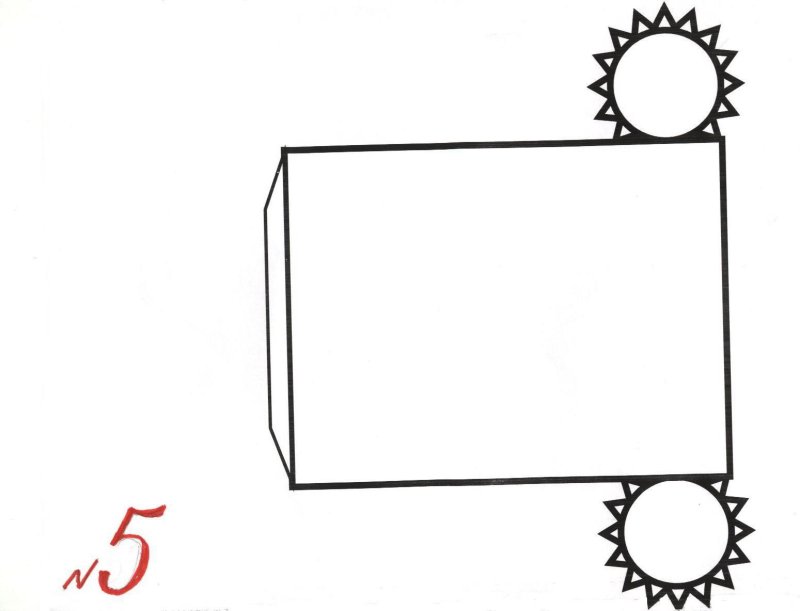 Цилиндр схема для склеивания