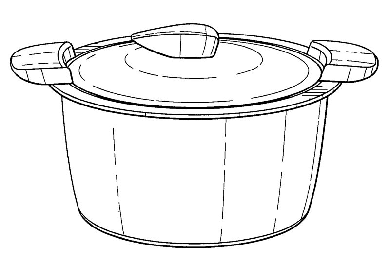 Кастрюля рисунок