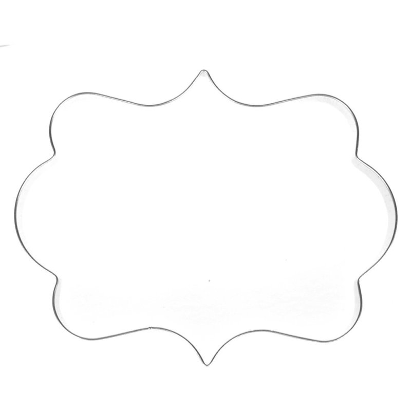 Рамка для пряника трафарет