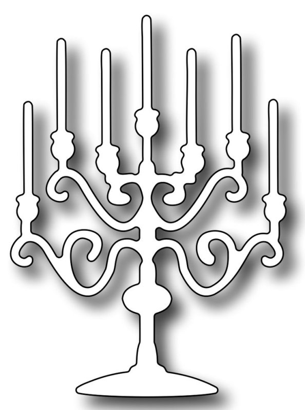 Подсвечник силуэт