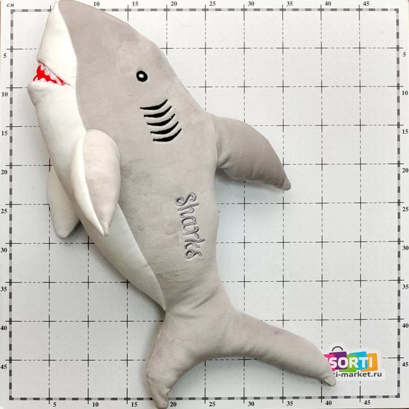 Мягкая игрушка акула