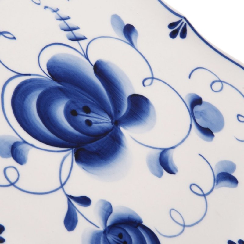 Гжель роспись обои