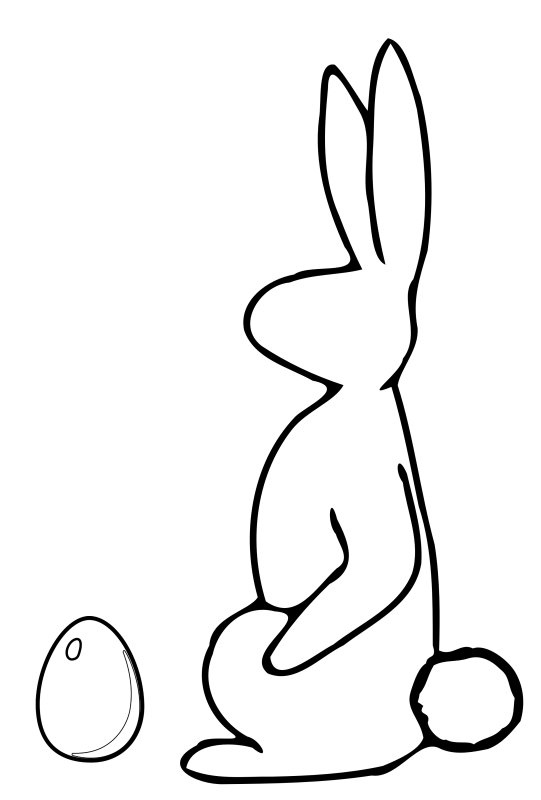 Заяц рисунок