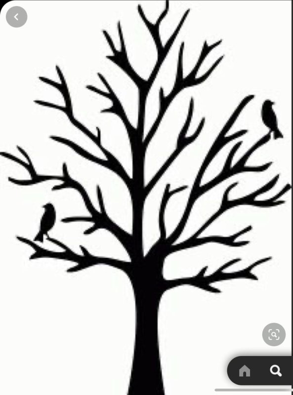 Ствол дерева для аппликации