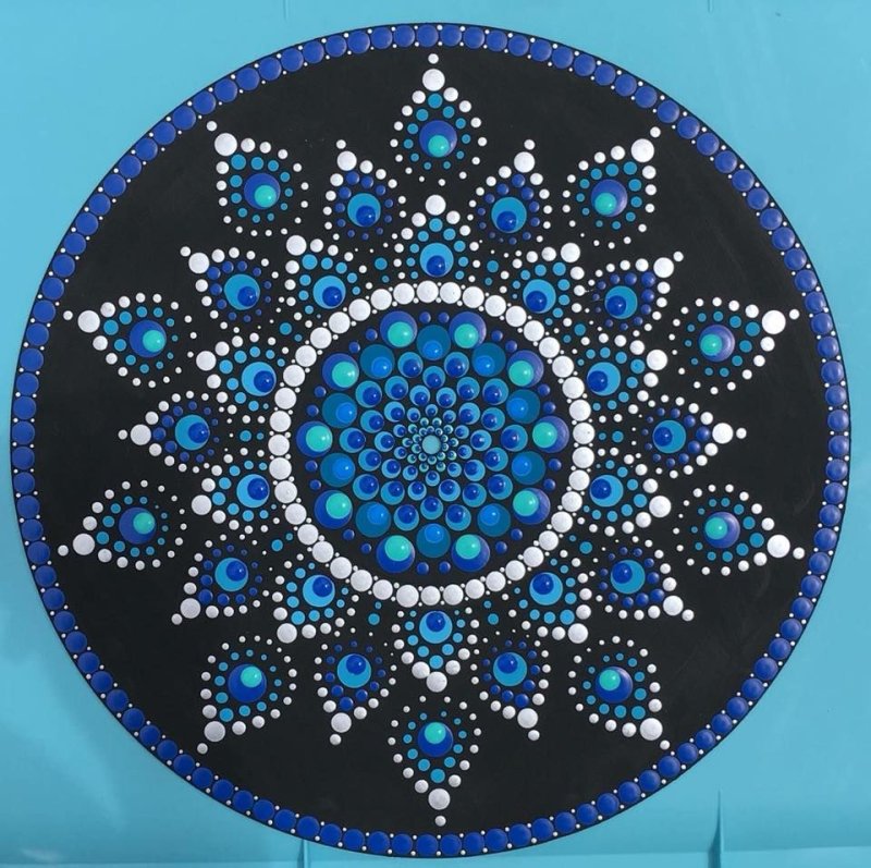 Точечная живопись Мандала