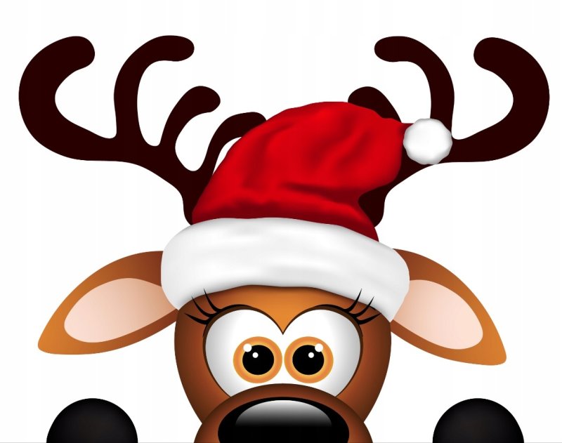 Новогодний олень