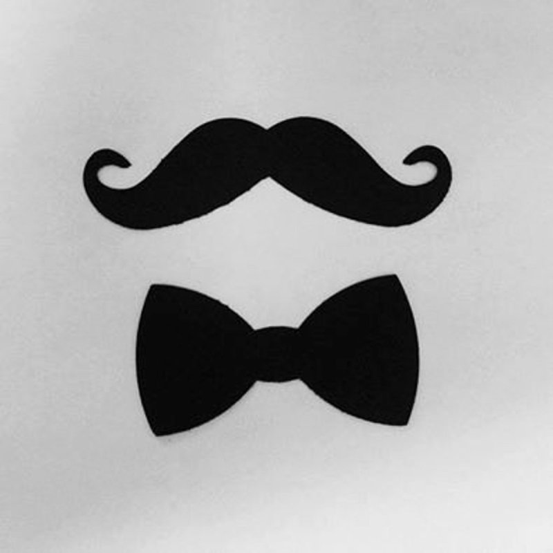 Галстук усы