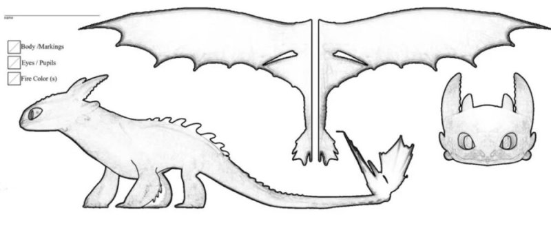 Заготовки для бумажного дракона