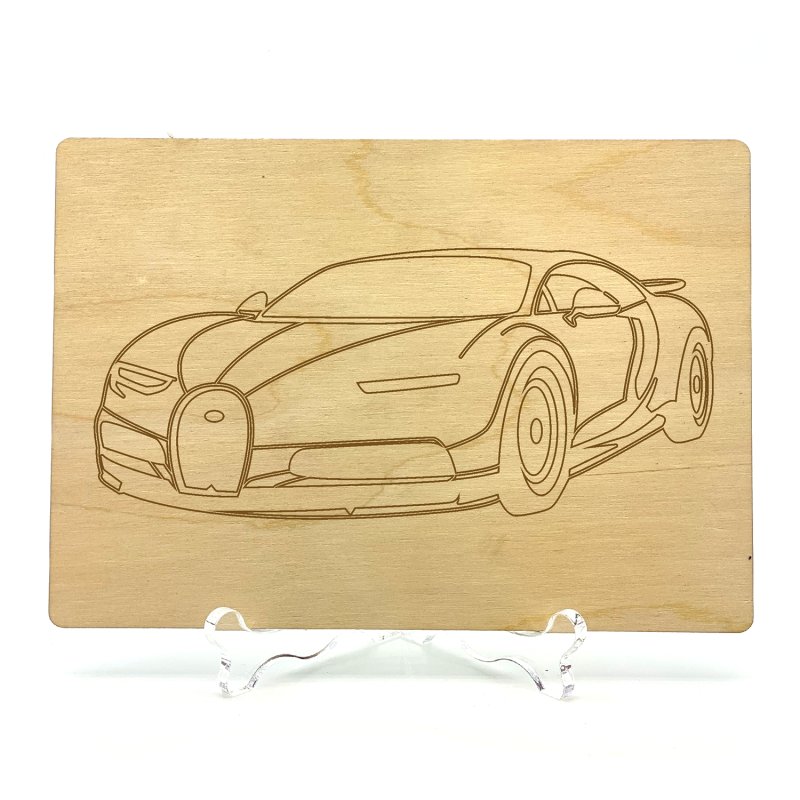 Astra & Craft набор для выжигания спорткары