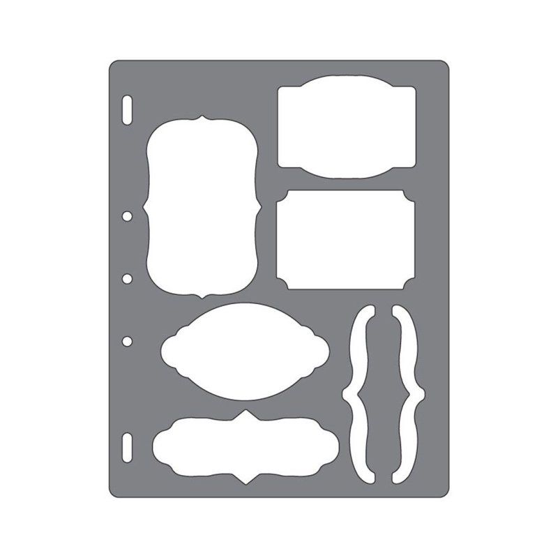 Фигурные рамки для вырезания