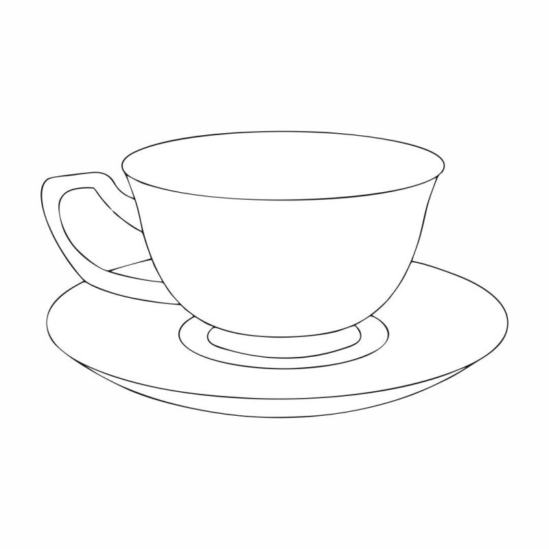 Чашка для раскрашивания для детей