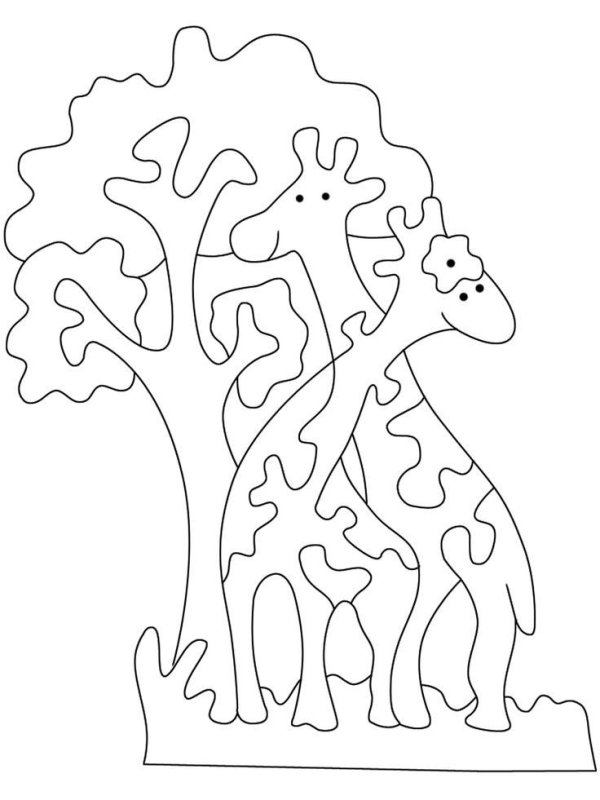 Пазлы для выпиливания лобзиком