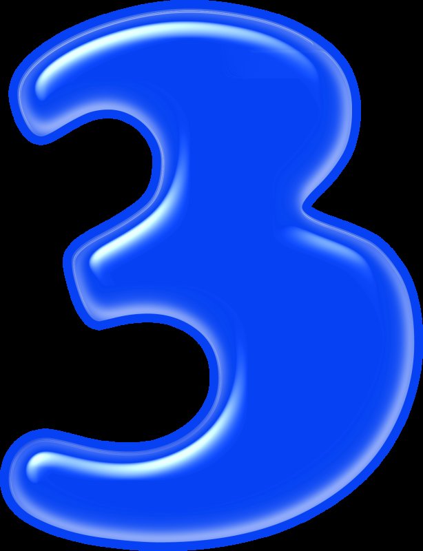 Буквы синие