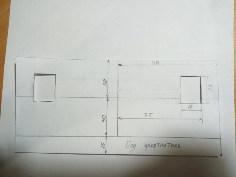 Трафарет для очечника Веста