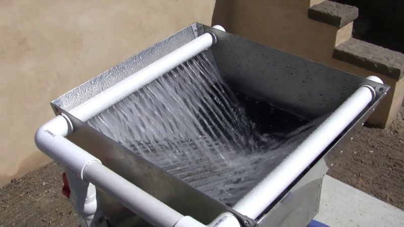 Шлюз проходнушка для промывки золота