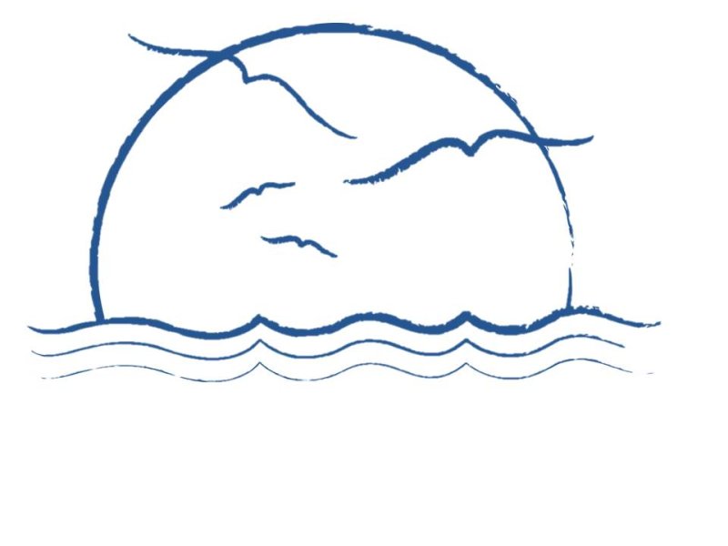 Схематичный рисунок моря