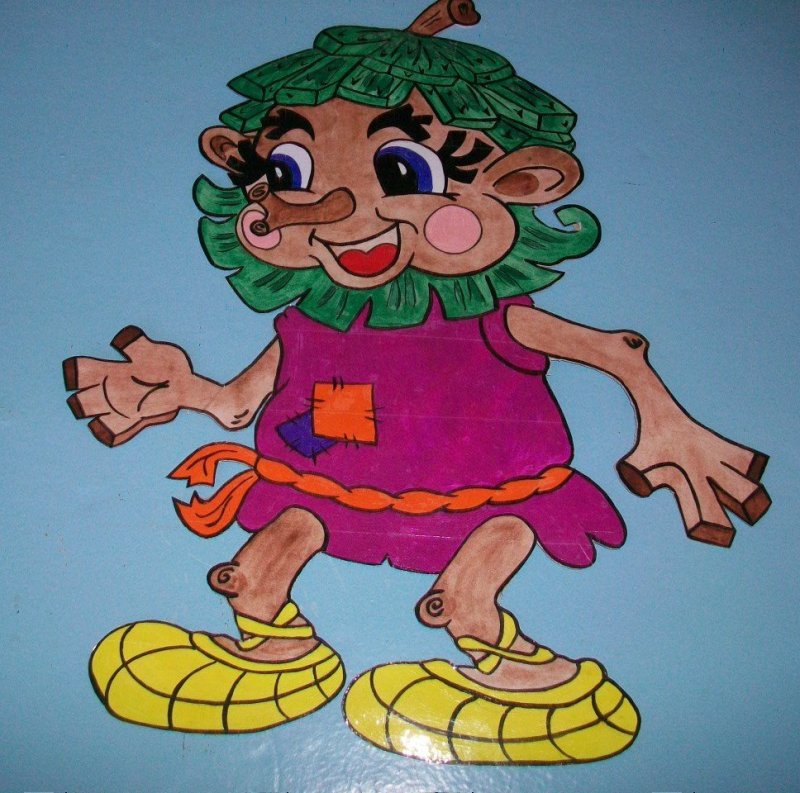 Лесовичок рисунок для детей