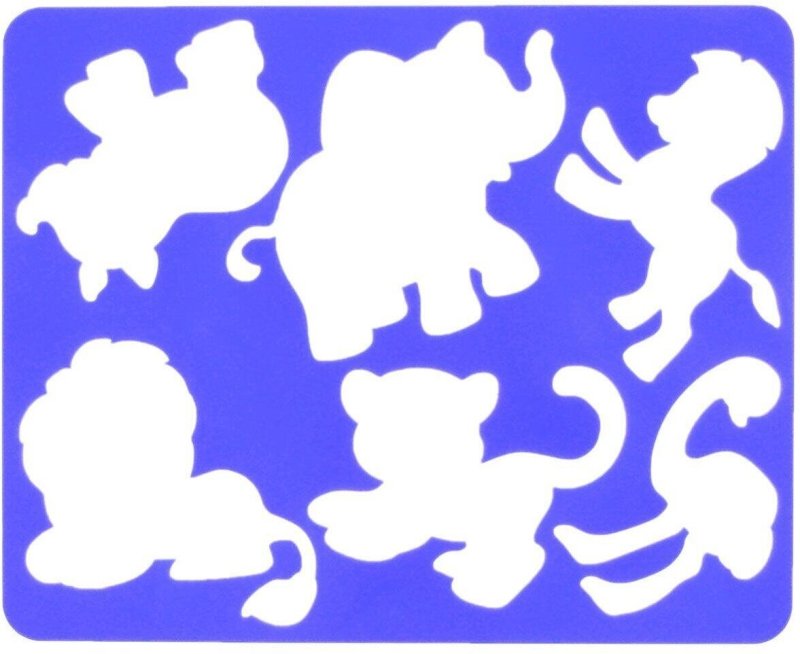 Детские трафареты для рисования