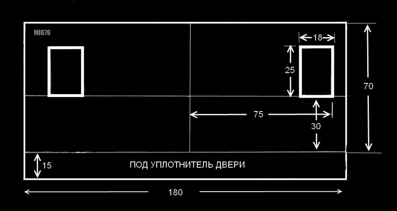 Трафарет очечника Лада Веста