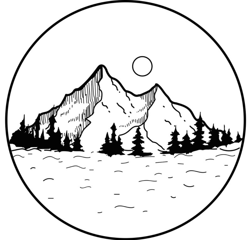 Горы Графика