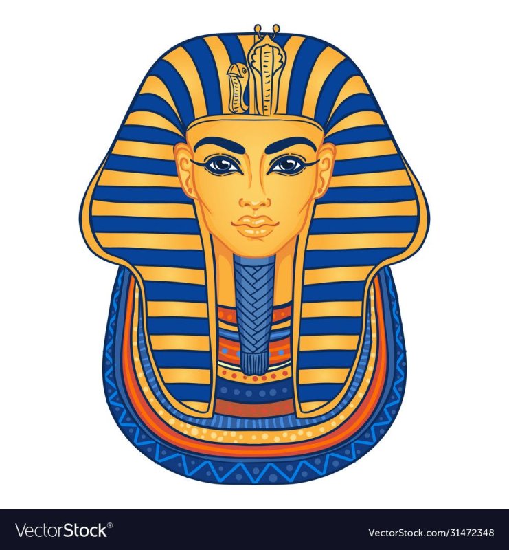 Маска фараона Тутанхамона