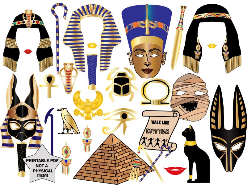 Мудборд древний Египет