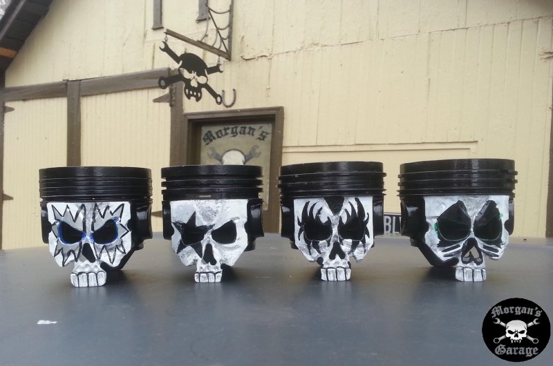 Фигурки из поршней