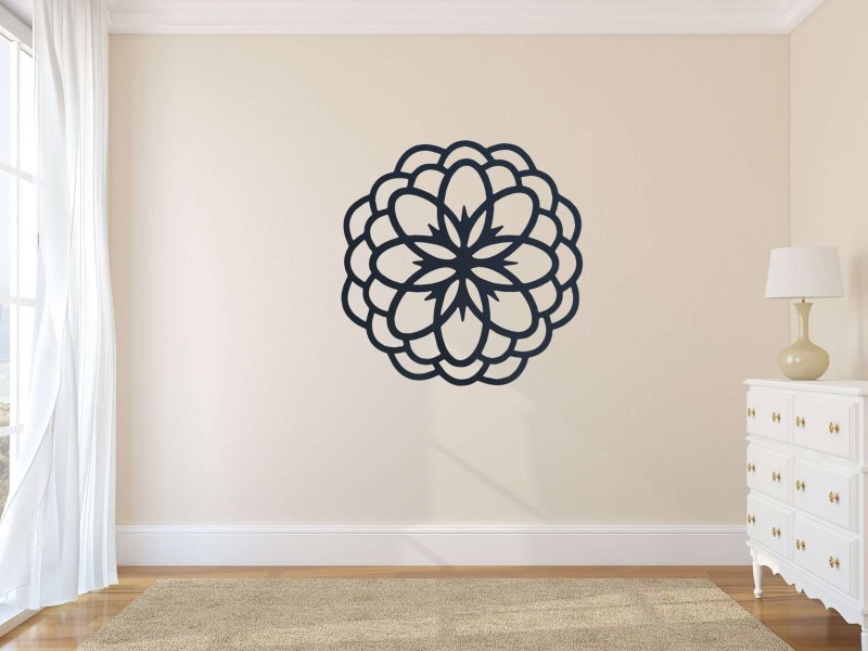 Круглый декор на стену