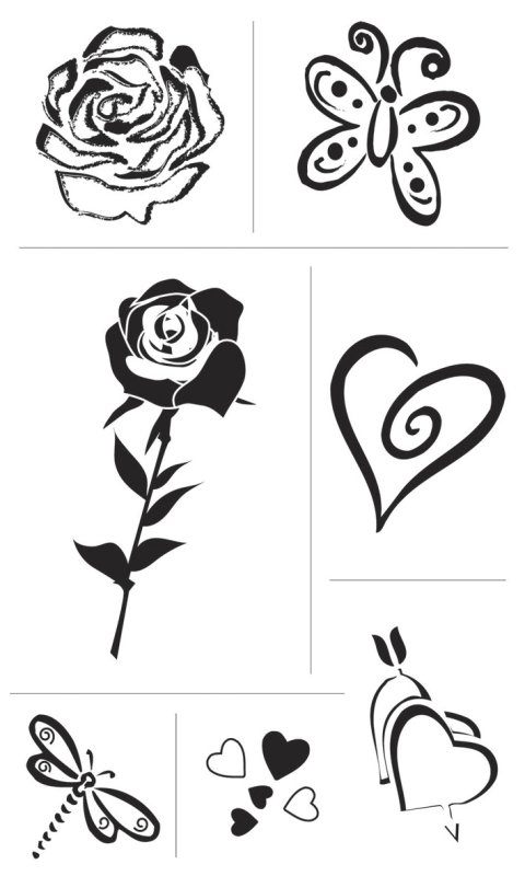 Трафареты для торта из шоколада