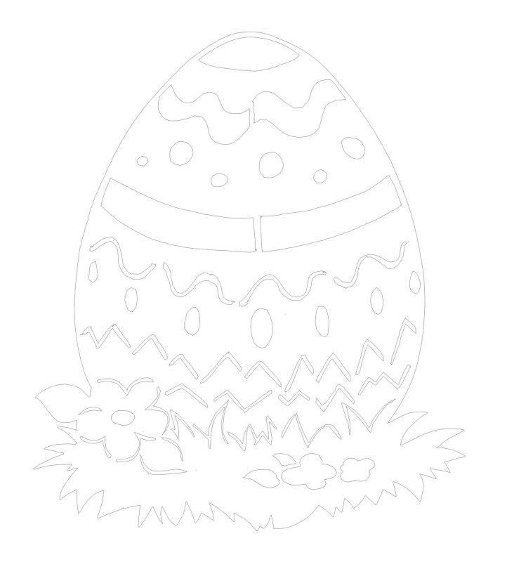 Вытынанка Пасха