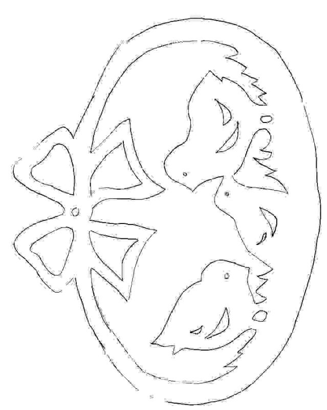 Вытынанки Пасха