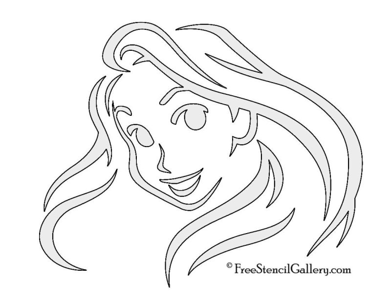 Вытынанки Диснеевских принцесс