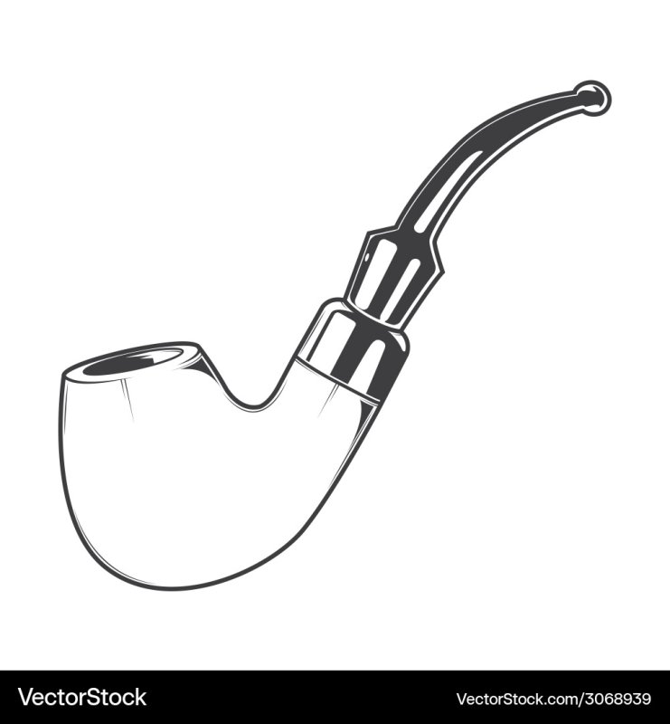 Трубка нарисованная