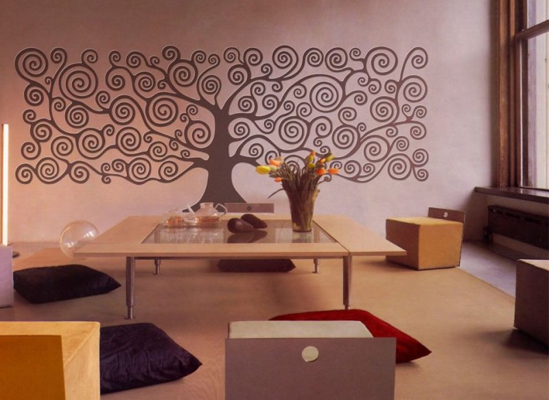 Трафареты для декора интерьера