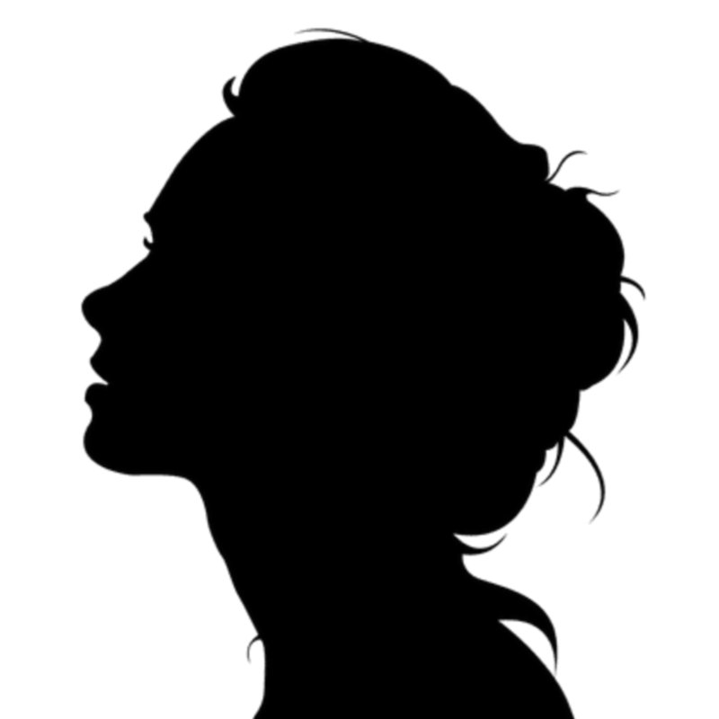 Женское лицо в профиль