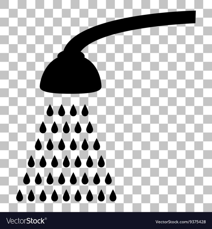 Душевая лейка пиктограмма