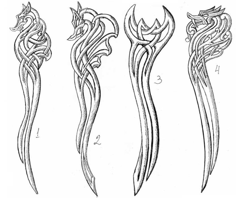 Эскизы рисунков