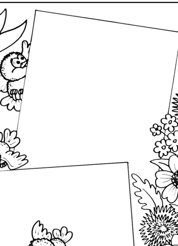 Трафареты для открытки ко Дню учителя